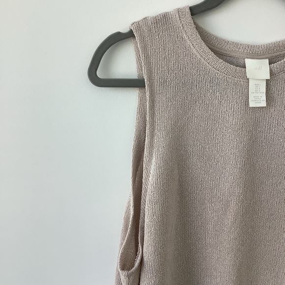 H&M Tank top Beige size L - Picture 2 of 7